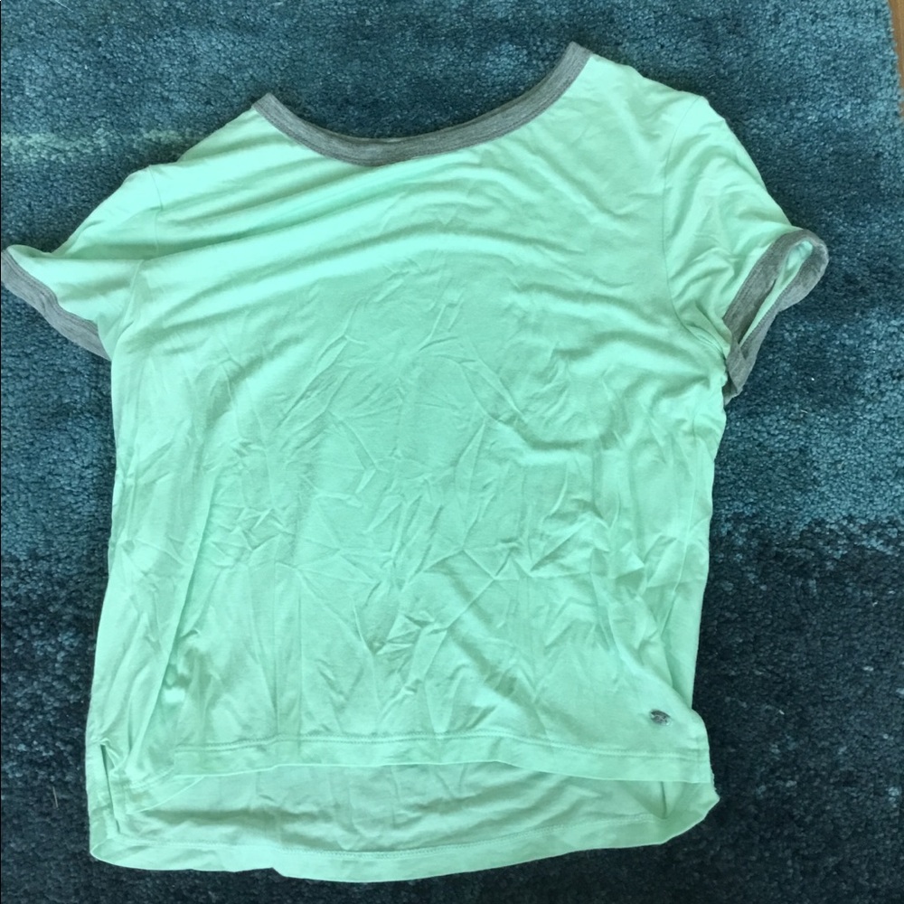 Crop Baseball tee, soft & sexy American eagle line